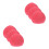 6Pz Spugne Rosse Per Viso, Fondotinta Cream 8