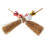 6Pz Scope Miniature in Legno A Tema Clown Per Casetta Decor 3