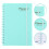 3Pz Planner Mensile Azzurro Quaderno Spirale Per E Ufficio 10