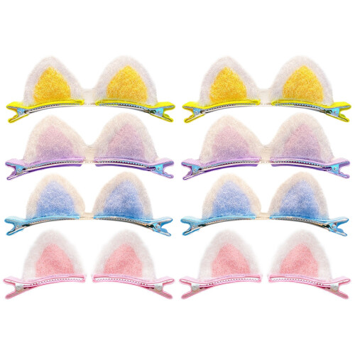 16Pz Mollette Orecchie Gatto Peluche Usati Per Feste E Cosplay 2