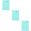 3Pz Planner Mensile Azzurro Quaderno Spirale Per E Ufficio 9