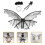 3Set Da Fate Nere Morbide E Leggere Per Costume Bambini E Ragazze 10