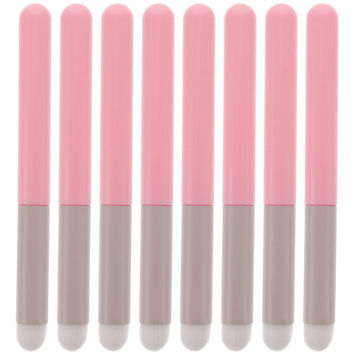 16Pz Applicatori Labbra Multiuso Con Manico in Colorati