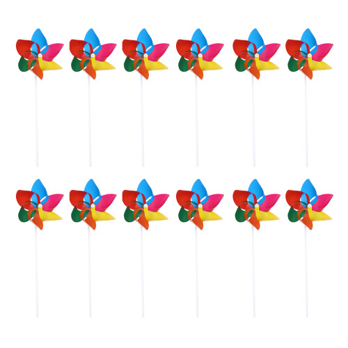 100Pz Accessorio Bambini Mulino A Colorato