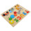 2Set Gioco Montessori in Legno Multiuso Per Bambini Tavola Educativa 3