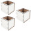 3Pz Fazzoletti Sublimabile in Mdf Bianco Resistente 9