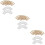 3Set Set Pinze Taglio E Spilli Cotter Resistenti Per Spazzaneve Casa 10