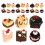 240Pz Mini Cucina E Dessert Resina E Decorazione 1