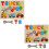 2Set Gioco Montessori in Legno Multiuso Per Bambini Tavola Educativa 7