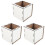 3Pz Fazzoletti Sublimabile in Mdf Bianco Resistente 4
