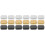 18Pz Scatole Porta Sample in Ferro Resistente Multicolor 5
