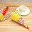 200Pz Sacchetti Popcorn A Cono in Carta Multicolor Per Snack E Feste 3