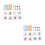 2Set Gioco Legno Bambini Puzzle Allenamento Intellettivo 7