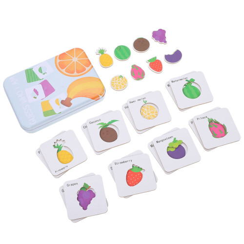 2Set Gioco Legno Bambini Puzzle Allenamento Intellettivo 2