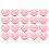 120Pz Clip Rosa A Cuore Per Sacchetti E Carte 1