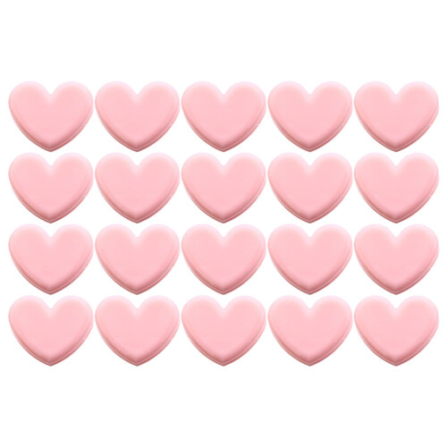 120Pz Clip Rosa A Cuore Per Sacchetti E Carte