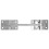 4Pz Blocco Porta Camper Metallo Argento Affidabile Per Trailer 2