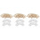 3Set Set Pinze Taglio E Spilli Cotter Resistenti Per Spazzaneve Casa 6