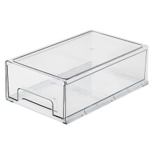 2Pz Cassettiere Organizer in Pet Trasparenti Per Cosmetici E