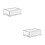 2Pz Cassettiere Organizer in Pet Trasparenti Per Cosmetici E 5