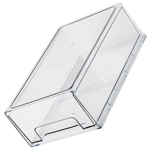 2Pz Cassettiere Organizer in Pet Trasparenti Per Cosmetici E 2