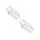 2Pz Cassettiere Organizer in Pet Trasparenti Per Cosmetici E 4