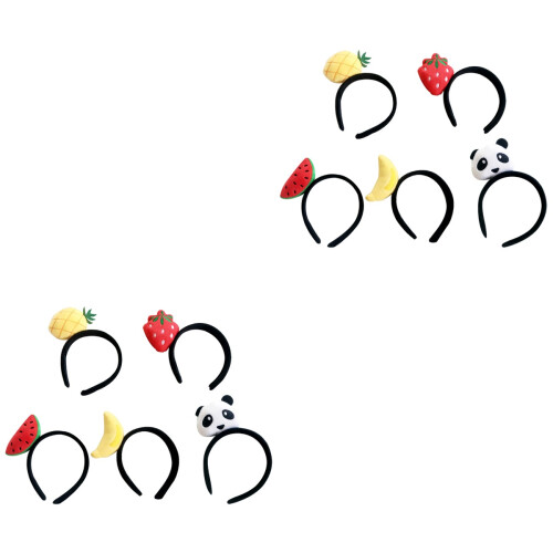 10Pz Fasce Frutta in Vari Per Party E Bambina 2