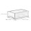 2Pz Cassettiere Organizer in Pet Trasparenti Per Cosmetici E 11