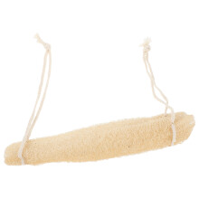 2Pz Luffa Naturale Esfoliante Spugna Bagno Beige Con Manico Lungo