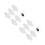 10Conf Custodie Protettive Per Batterie 5, 10