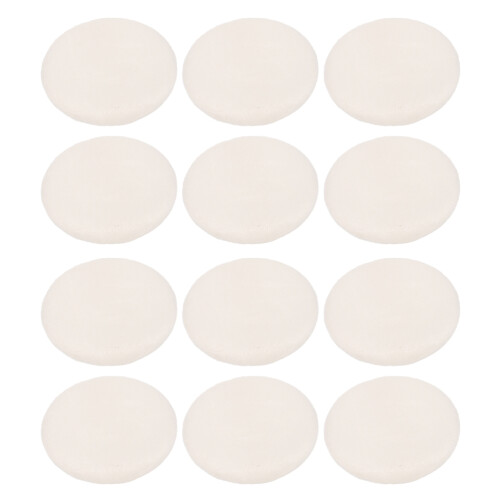 60Pz Puff Morbido Beige in Velluto Per E Corpo 1