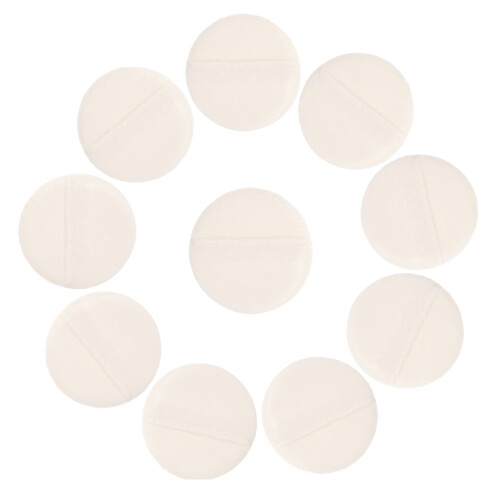 60Pz Puff Morbido Beige in Velluto Per E Corpo 2