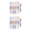 40Pz Fermagli Per Bambina in Con Design 6