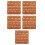 5St Interlocking Tegels Bruin Voor Balkons Buitenvloer 9