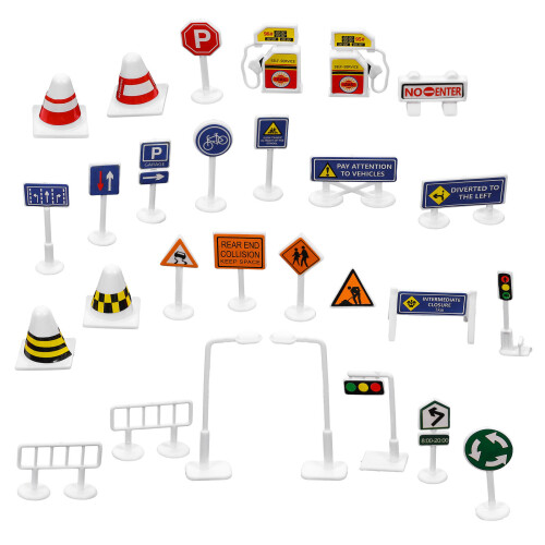 140Pz Set Stradali Giocattoli Bambini Vivaci 1