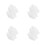 8St Nail Art Borstelhouder Met Schraper, Plastic Dappen Dish 7