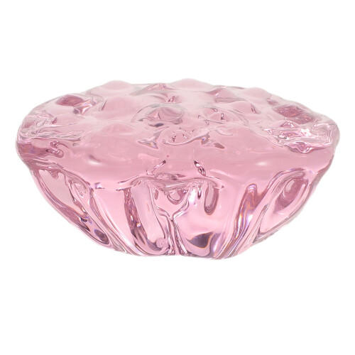5Pz Figurine Loto Cristallo Rosa Artificiale Per Casa 1