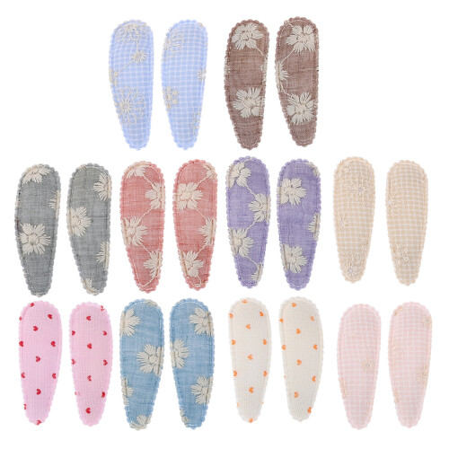 40Pz Fermagli Per Bambina in Con Design 2