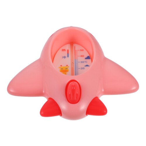 5Pz Termometro Bagnetto Cartoon Rosa Display Grande 1