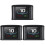 3Pz Contachilometri Per Auto Nero Pz Alta E Display LED 2