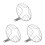3St Universele Koplamp Motor Met Mesh Grill 7