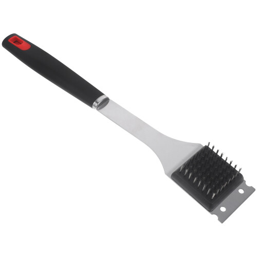 5Pz Spazzola Grill in E PP Facile Da Usare Per Barbecue Nero 1