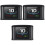 3Pz Contachilometri Per Auto Nero Pz Alta E Display LED 3