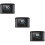 3Pz Contachilometri Per Auto Nero Pz Alta E Display LED 7