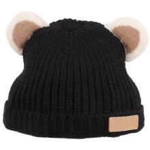 2St Zwart Baby Winter Hoedje Gebreid Warm Adorable Kids