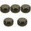 5Pz Yo-Yo in Legno Argento Gioco Educativo Per Bambini 4