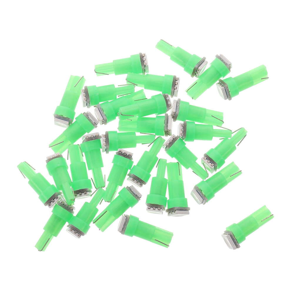 120Szt Zielone Lampki Motocyklowe Do Zestawu WskaźNikóW Plastikowe-image