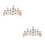 2Pz Decorativa Sposa Con in Zinco Resistente 6