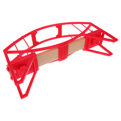 3St Rood Treinspoor Met Plastic Frame Voor Simulatie 2