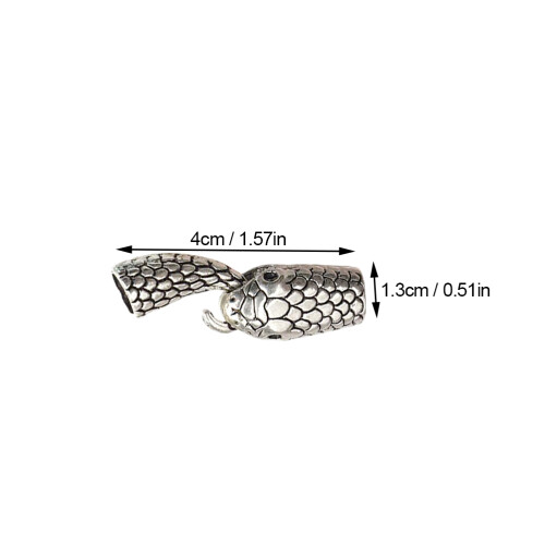 40Paia Ganci Chiudi Bracciali in Argento Per Gioielli 1